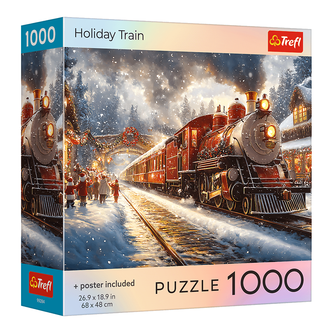 Ünnepi vonat Trefl 1000 darabos kirakó puzzle (TR-USA_99284) - puzzlegarden