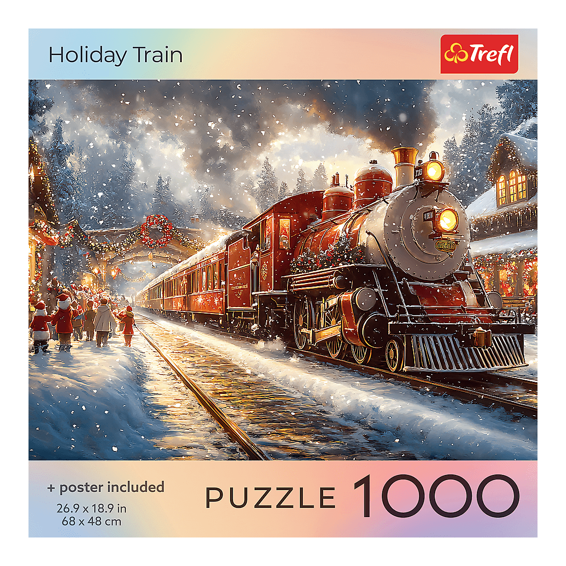 Ünnepi vonat Trefl 1000 darabos kirakó puzzle (TR-USA_99284) - puzzlegarden
