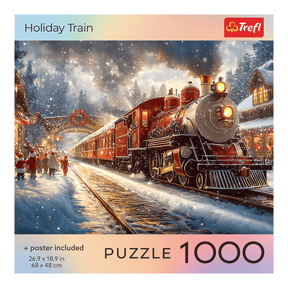 Ünnepi vonat Trefl 1000 darabos kirakó puzzle (TR-USA_99284) - puzzlegarden