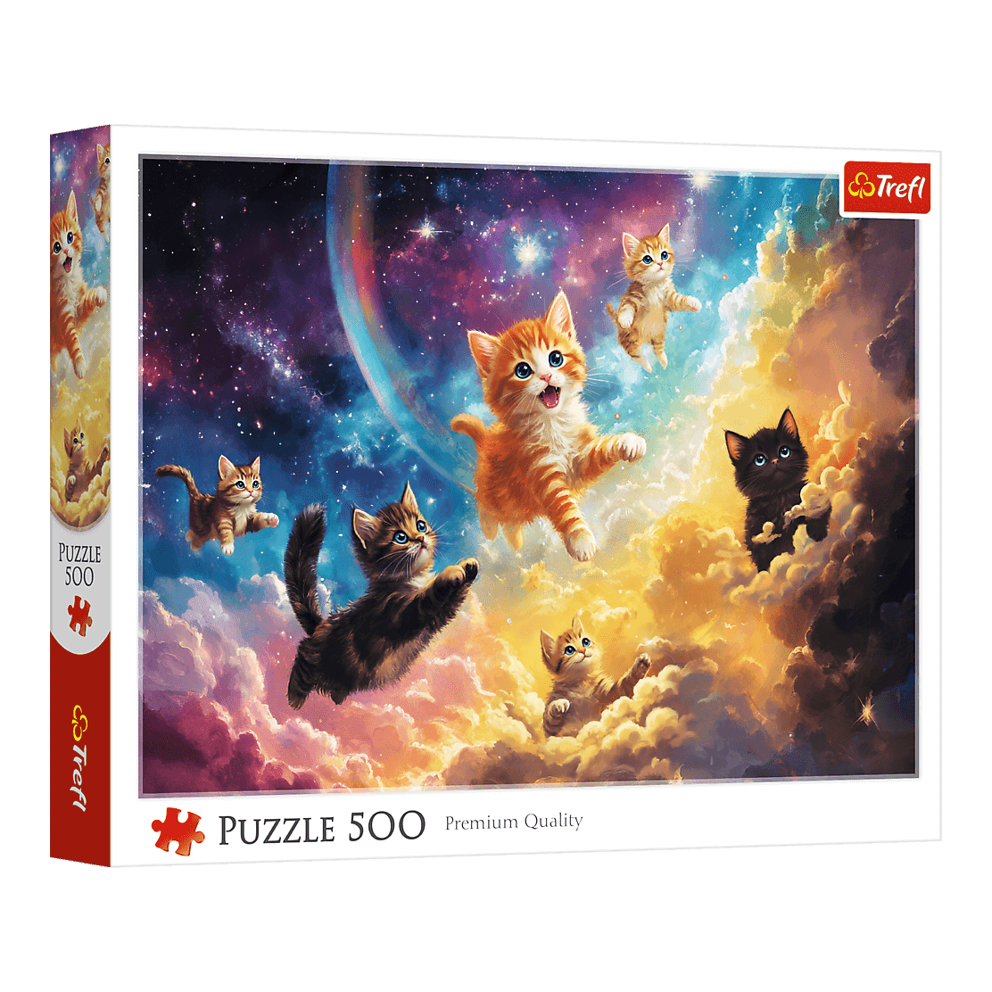 Űrcicák Trefl 500 darabos kirakó puzzle (TR-37557) - puzzlegarden