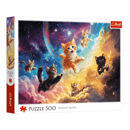 Űrcicák Trefl 500 darabos kirakó puzzle (TR-37557) - puzzlegarden