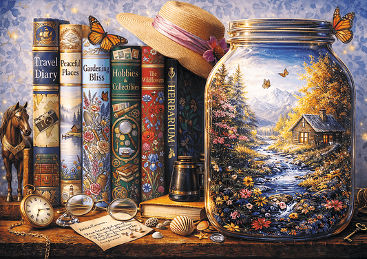 Üvegbe zárt történet Trefl 1000 darabos kirakó puzzle (TR-10999) - puzzlegarden