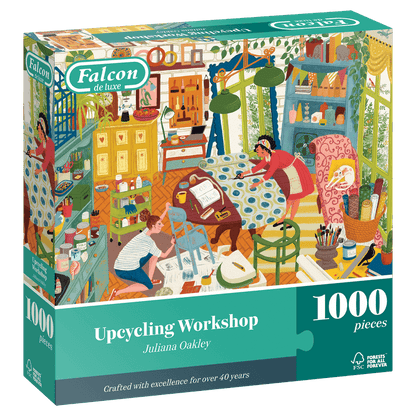 Újrahasznosító műhely Falcon 1000 darabos kirakó puzzle (JU - 1110500136) - puzzlegarden