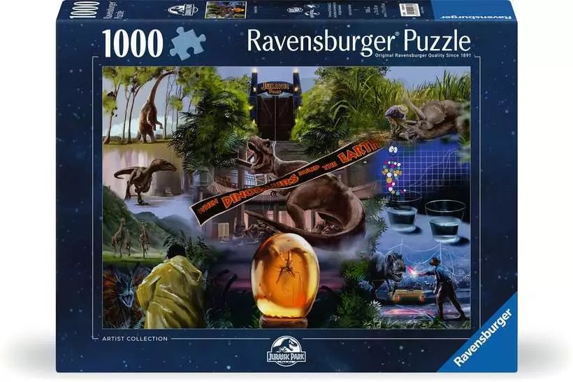 Universal Kollekció - Jurassic Park Ravensburger 1000 darabos kirakó puzzle (RA-12000187) - puzzlegarden