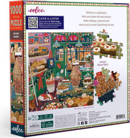 Ünnepi pékség Eeboo 1000 darabos kirakó puzzle (EB-PZT774) - puzzlegarden