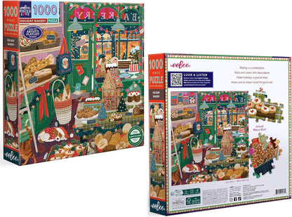 Ünnepi pékség Eeboo 1000 darabos kirakó puzzle (EB-PZT774) - puzzlegarden