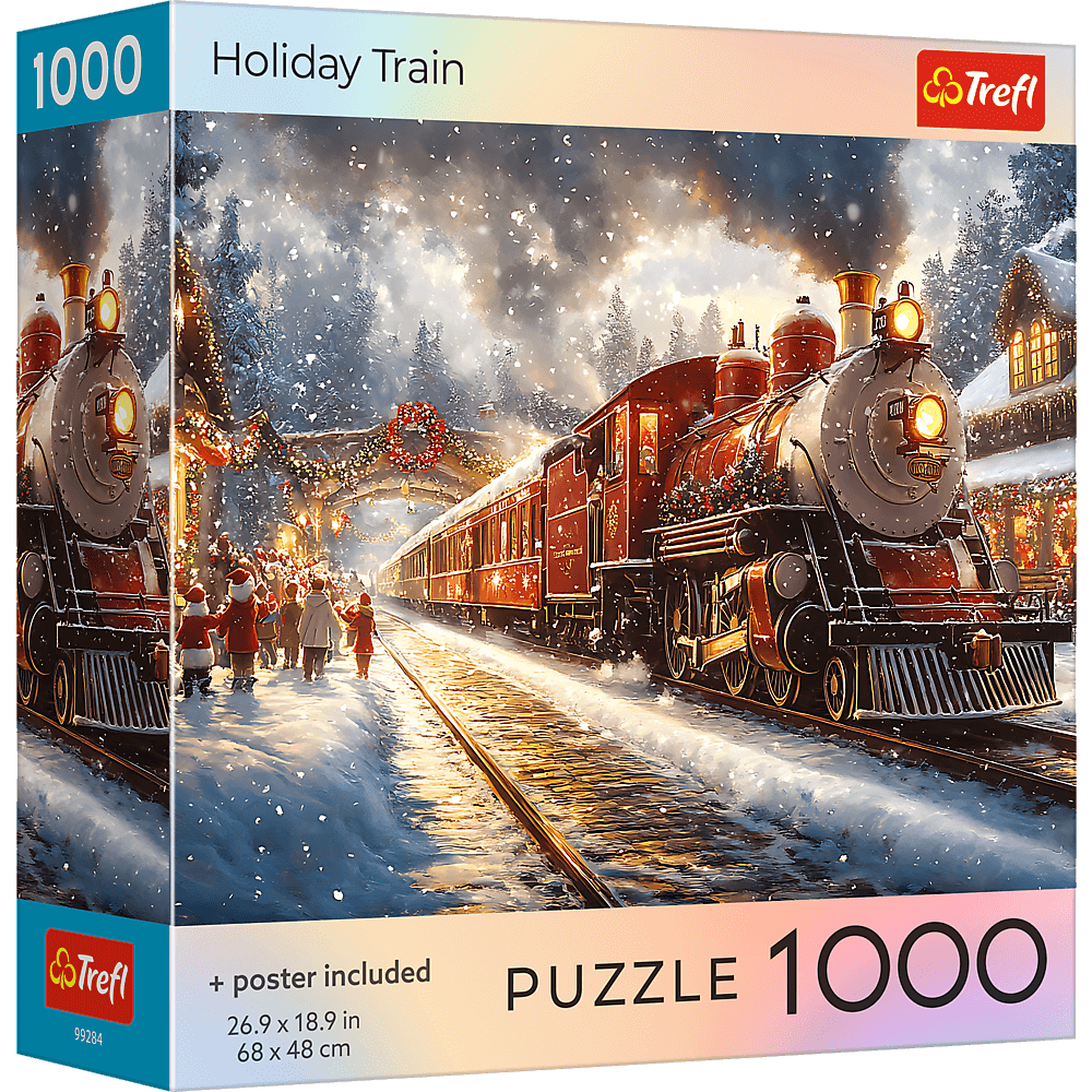 Ünnepi vonat Trefl 1000 darabos kirakó puzzle (TR-USA_99284) - puzzlegarden