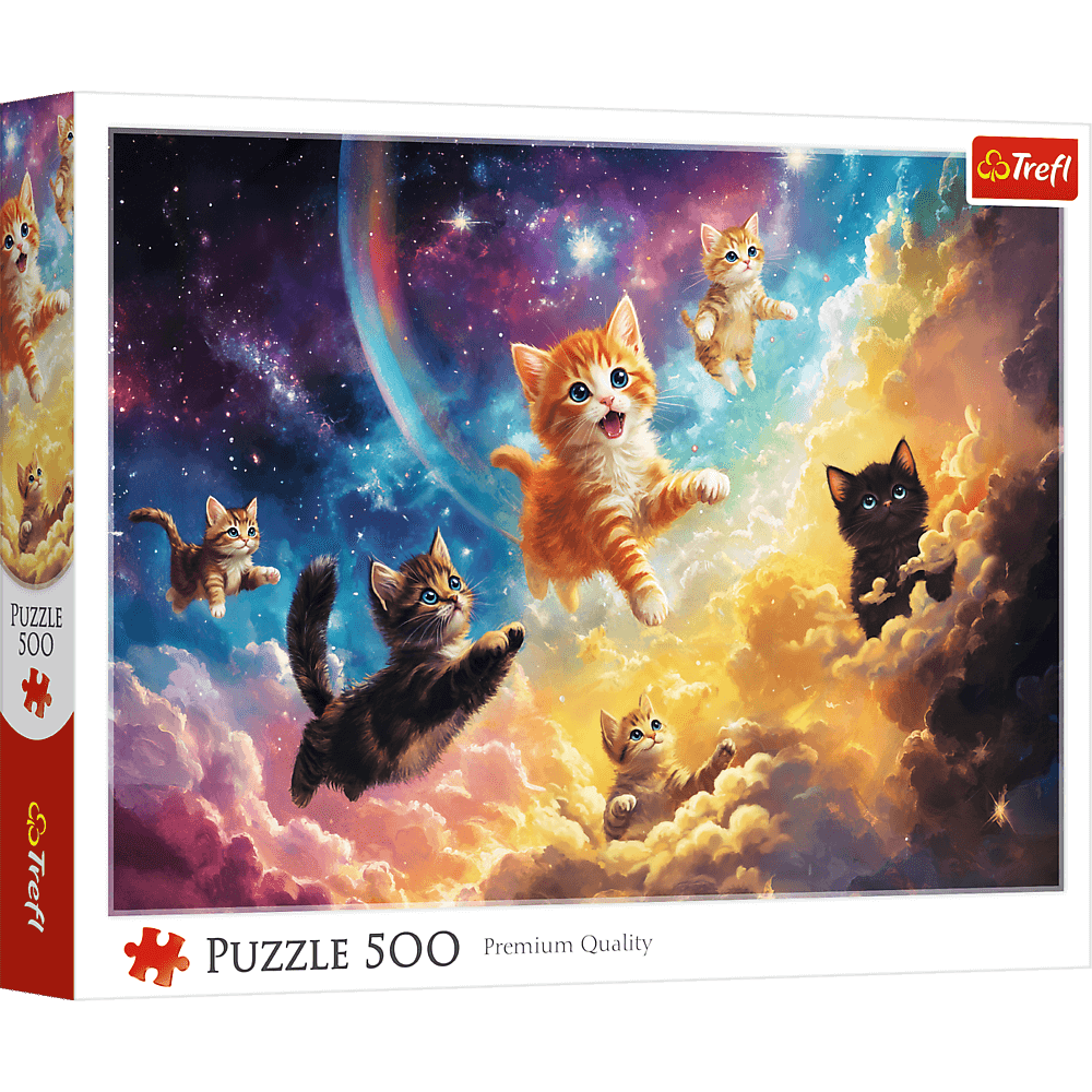 Űrcicák Trefl 500 darabos kirakó puzzle (TR-37557) - puzzlegarden