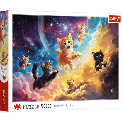 Űrcicák Trefl 500 darabos kirakó puzzle (TR-37557) - puzzlegarden