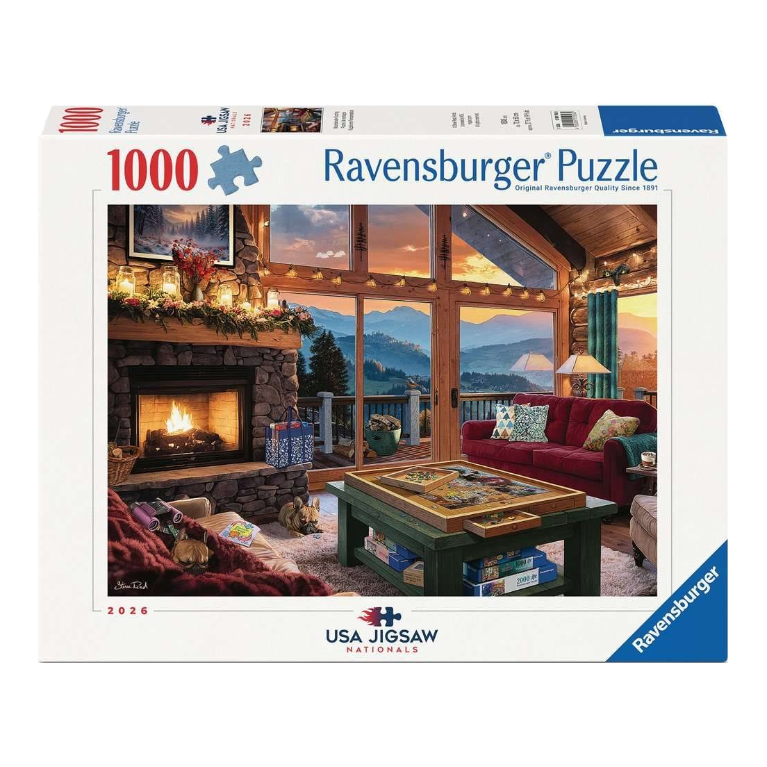 USA Jigsaw Nationals 2026 – Kirakózás a hegyekben – doboz
