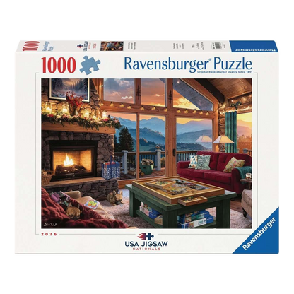 USA Jigsaw Nationals 2026 – Kirakózás a hegyekben – doboz