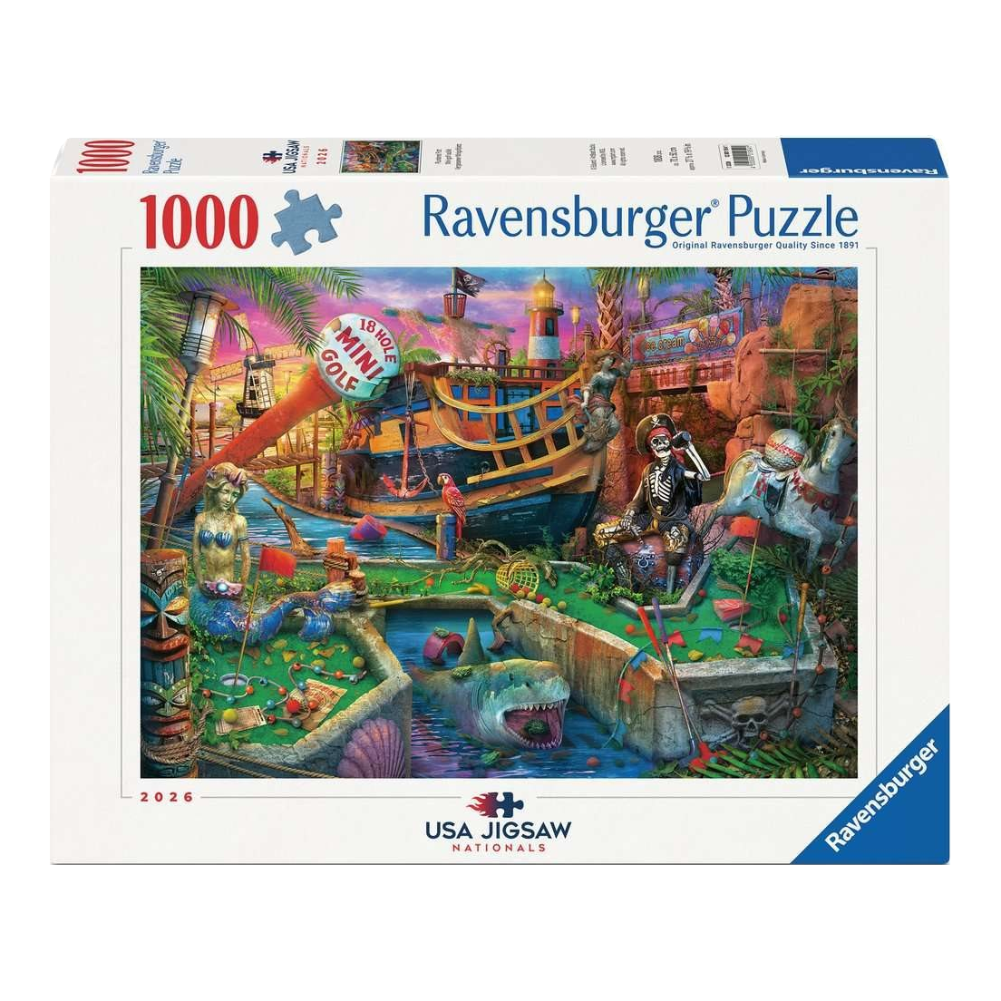 USA Jigsaw Nationals 2026 – Kalózos minigolf – doboz