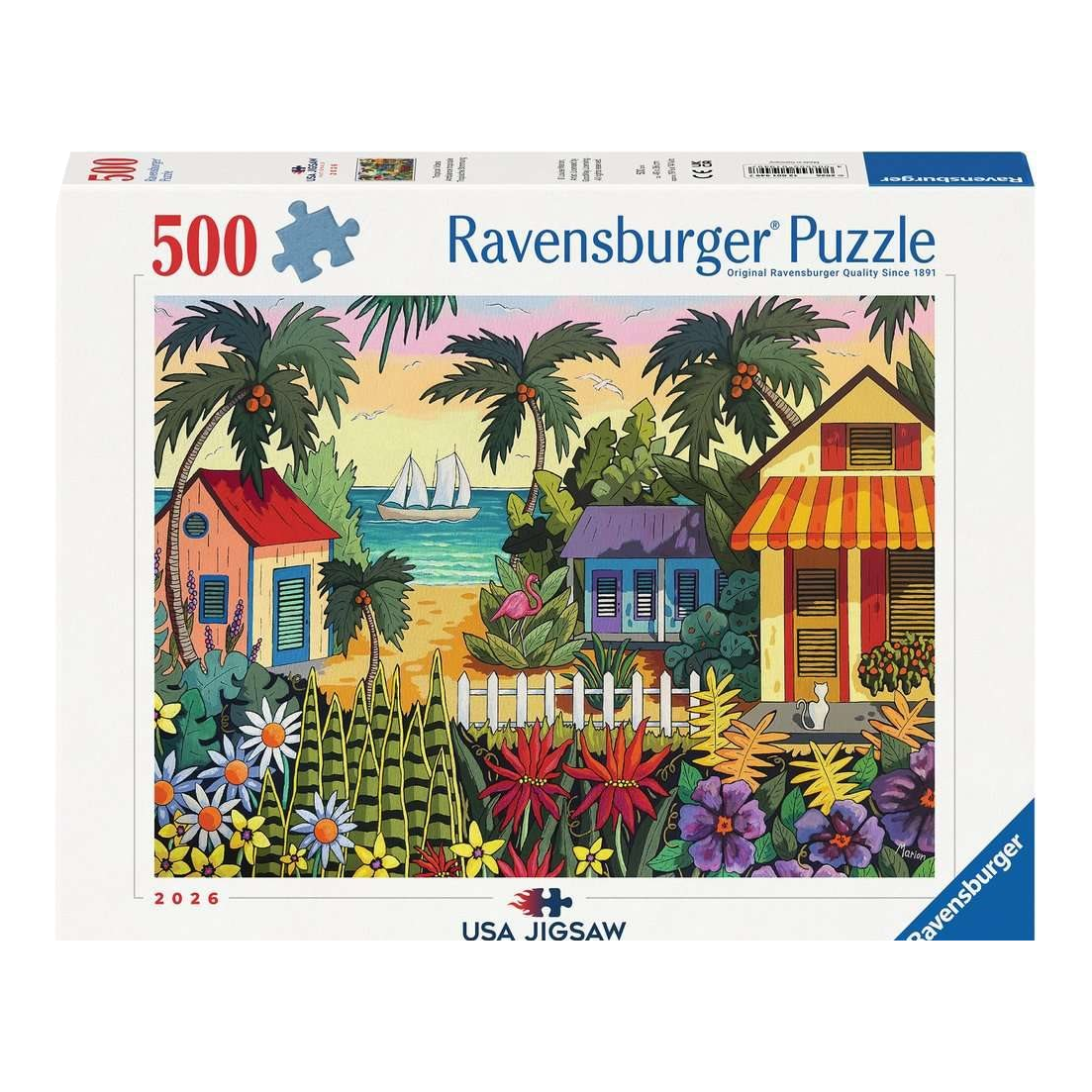 USA Jigsaw Nationals 2026 – Trópusi hangulat – doboz