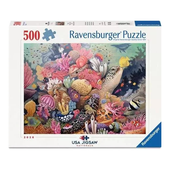 Utazás a korallzátonyon Ravensburger 500 darabos kirakó puzzle (RA-12001952) - puzzlegarden