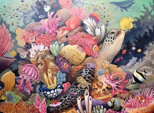 Utazás a korallzátonyon Ravensburger 500 darabos kirakó puzzle (RA-12001952) - puzzlegarden