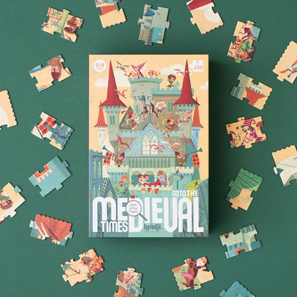 Utazás a lovagok korába Londji 100 darabos kirakó puzzle (LN-PZ373U) - puzzlegarden