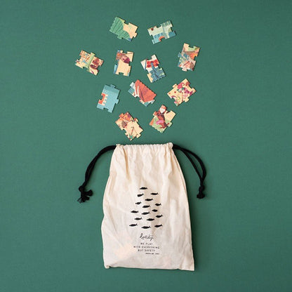 Utazás a lovagok korába Londji 100 darabos kirakó puzzle (LN-PZ373U) - puzzlegarden