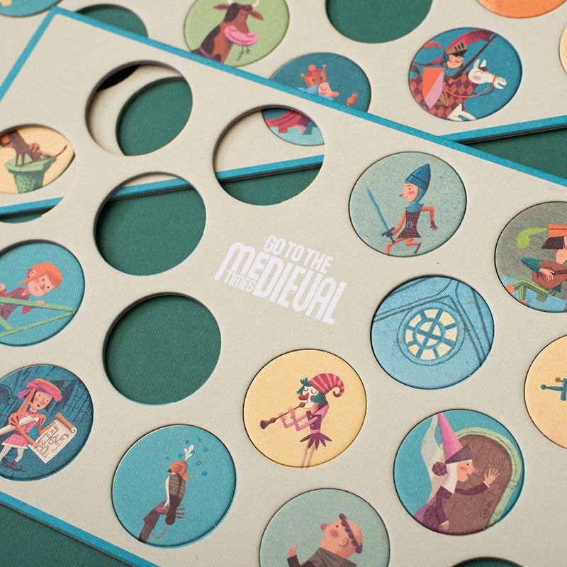 Utazás a lovagok korába Londji 100 darabos kirakó puzzle (LN-PZ373U) - puzzlegarden