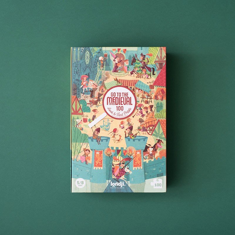 Utazás a lovagok korába Londji 100 darabos kirakó puzzle (LN-PZ373U) - puzzlegarden