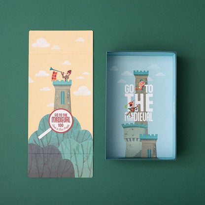 Utazás a lovagok korába Londji 100 darabos kirakó puzzle (LN-PZ373U) - puzzlegarden