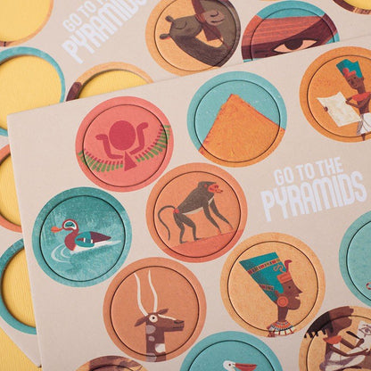 Utazás a piramisokhoz Londji 100 darabos kirakó puzzle (LN-PZ576U) - puzzlegarden