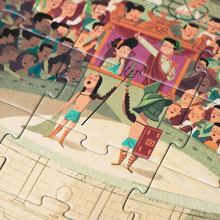 Utazás Rómába Londji 100 darabos kirakó puzzle (LN-PZ371U) - puzzlegarden