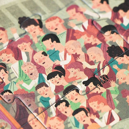 Utazás Rómába Londji 100 darabos kirakó puzzle (LN-PZ371U) - puzzlegarden