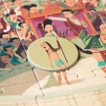 Utazás Rómába Londji 100 darabos kirakó puzzle (LN-PZ371U) - puzzlegarden