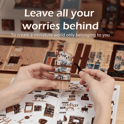 Utazó Könyvek Szentélye CuteBee 241 darabos kirakó puzzle (CB - CWGC204) - puzzlegarden