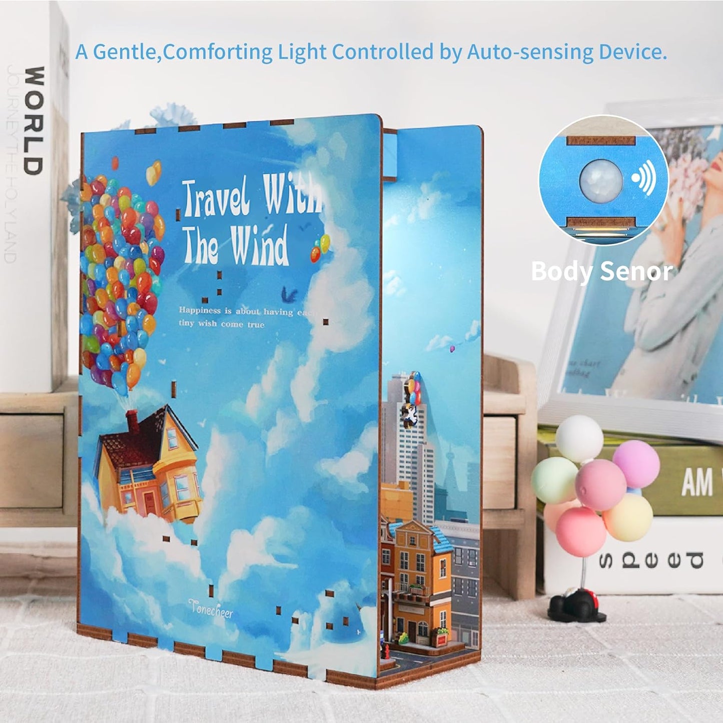 Utazz a Széllel Könyvkuckó Tonecheer 143 darabos kirakó puzzle (TC-TQ126) - puzzlegarden