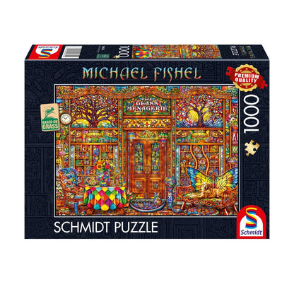 Üvegállatkert Schmidt Spiele 1000 darabos kirakó puzzle (SCH-58614) - puzzlegarden
