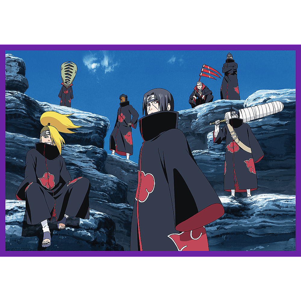 Uzumaki Naruto kalandjai – 4x250 Trefl 250 darabos kirakó puzzle (TR-13339) - puzzlegarden