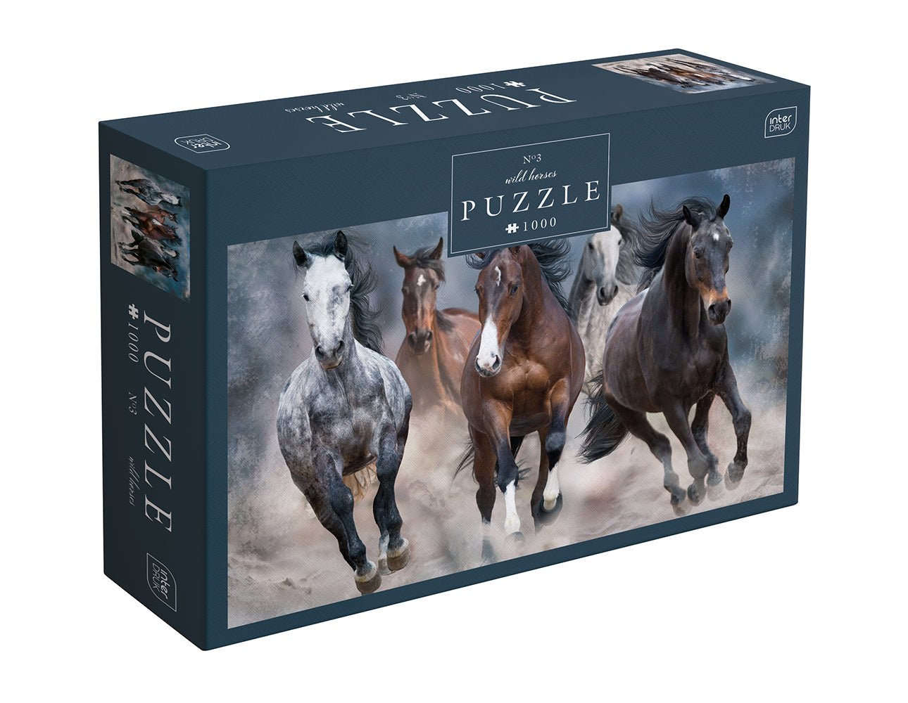 Vad lovak 3 Interdruk 1000 darabos kirakó puzzle (ID-PUZ1000WH3) - puzzlegarden