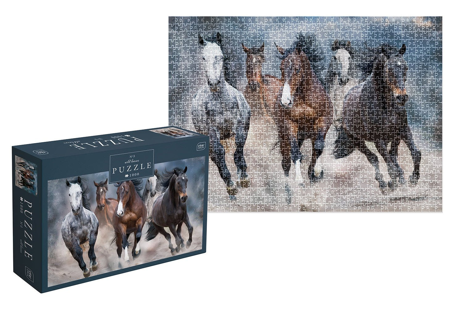 Vad lovak 3 Interdruk 1000 darabos kirakó puzzle (ID-PUZ1000WH3) - puzzlegarden