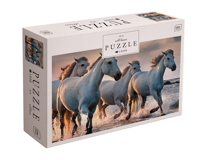 Vad lovak 4 Interdruk 1000 darabos kirakó puzzle (ID-PUZ1000WH4) - puzzlegarden