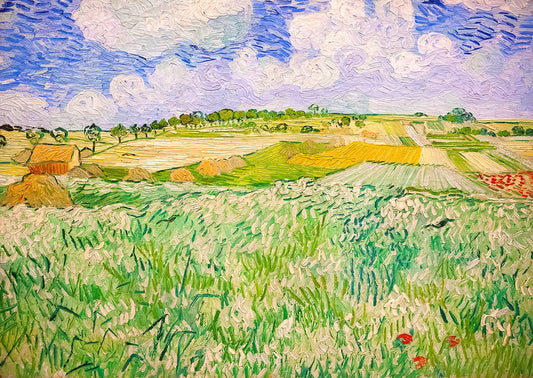 Van Gogh - Auvers-i Síkság Enjoy 1000 darabos kirakó puzzle (EN-1176 5949194011766) - puzzlegarden