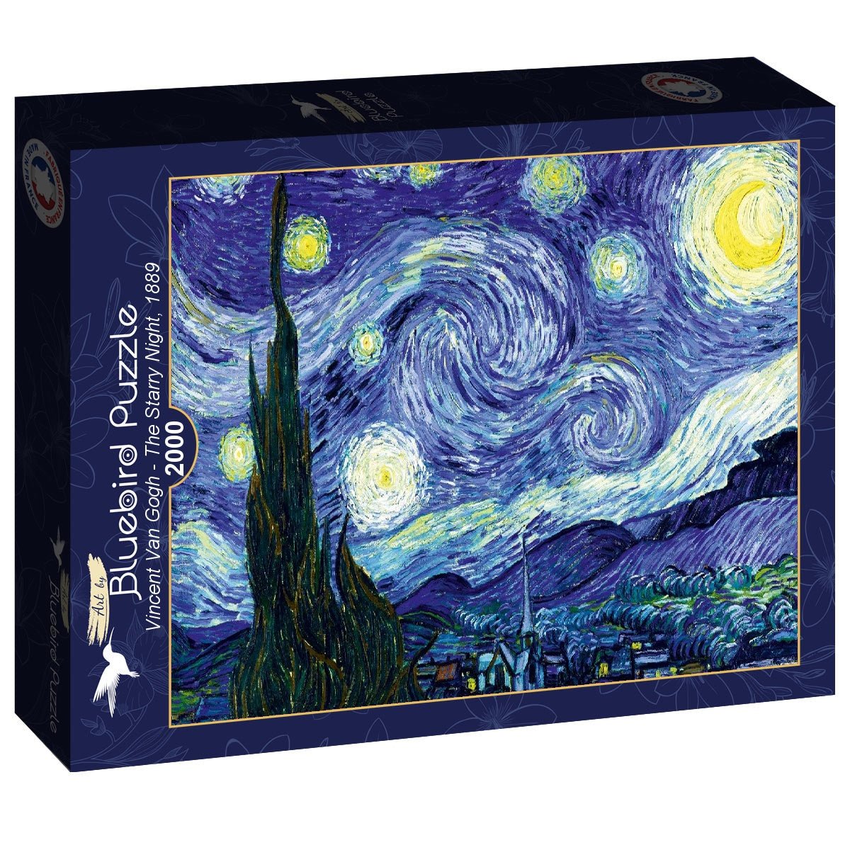 Van Gogh - Csillagos Éj Bluebird 2000 darabos kirakó puzzle (BB-F-60200 3663384602009) - puzzlegarden