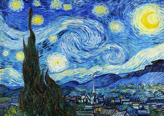 Van Gogh - Csillagos Éj Enjoy 1000 darabos kirakó puzzle (EN-1104 5949194011049) - puzzlegarden