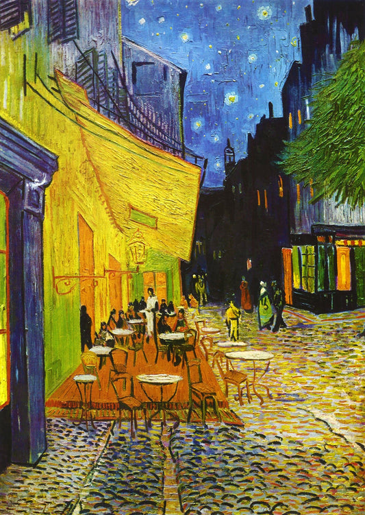 Van Gogh - Kávézó terasza este Enjoy 1000 darabos kirakó puzzle (EN-1101 5949194011018) - puzzlegarden