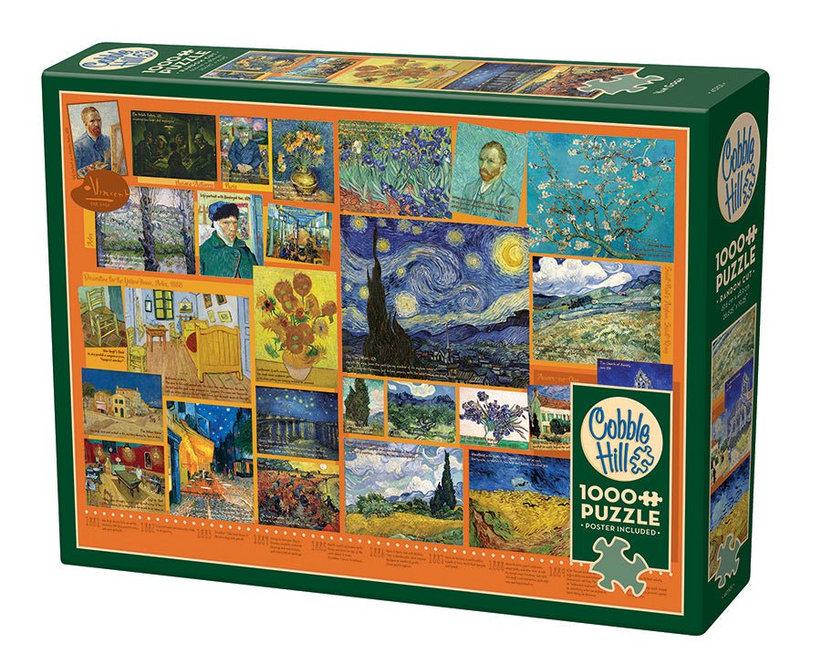 Van Gogh Kollázs Cobble Hill 1000 darabos kirakó puzzle (CH - 40101 625012401012) - puzzlegarden