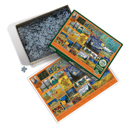 Van Gogh Kollázs Cobble Hill 1000 darabos kirakó puzzle (CH - 40101 625012401012) - puzzlegarden