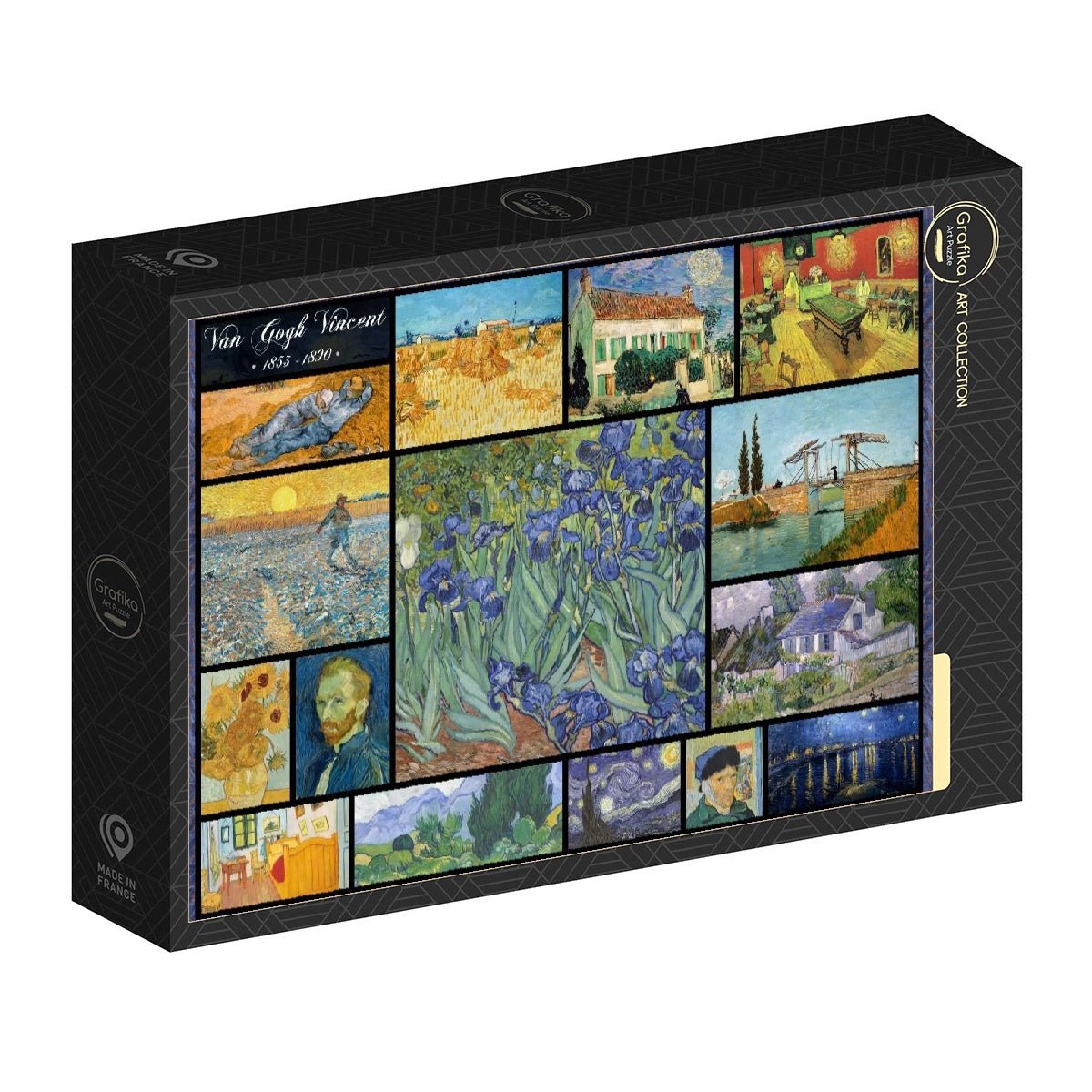 Van Gogh – Kollázs Grafika 1000 darabos kirakó puzzle (GR-32741) - puzzlegarden