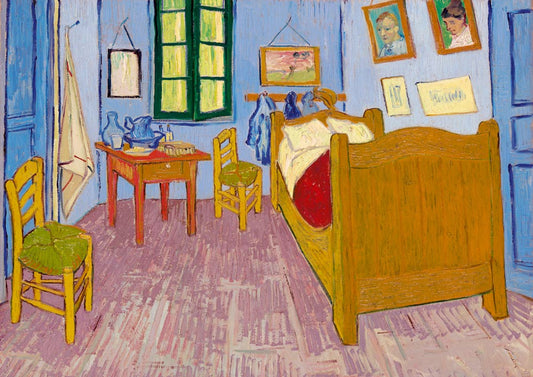 Van Gogh - Van Gogh szobája Arles - ban Bluebird 1000 darabos kirakó puzzle (BB - 60004) - puzzlegarden