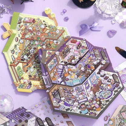 Varázsakadémia - matricajelenet Simno 1 darabos kirakó puzzle (SN-6941776319665) - puzzlegarden