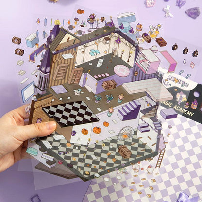 Varázsakadémia - matricajelenet Simno 1 darabos kirakó puzzle (SN-6941776319665) - puzzlegarden