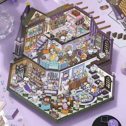 Varázsakadémia - matricajelenet Simno 1 darabos kirakó puzzle (SN-6941776319665) - puzzlegarden