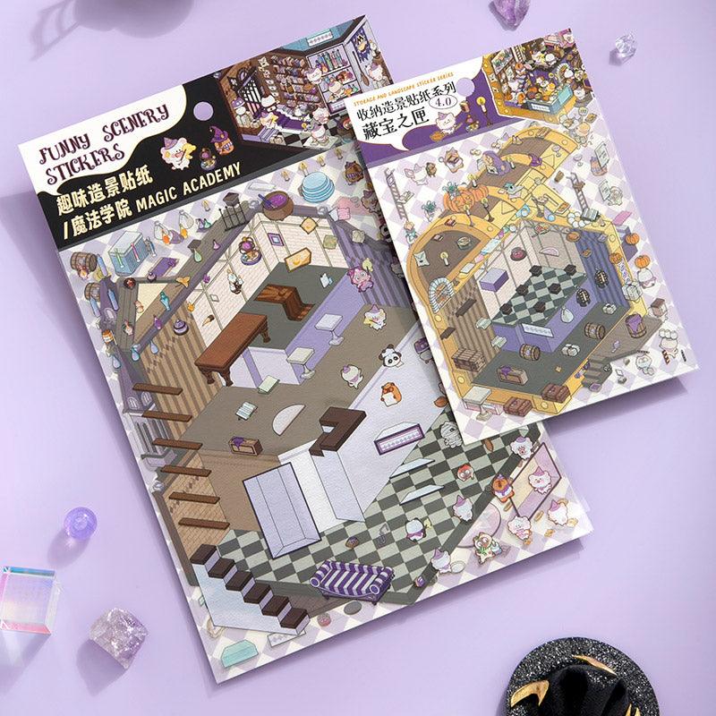 Varázsakadémia - matricajelenet Simno 1 darabos kirakó puzzle (SN-6941776319665) - puzzlegarden