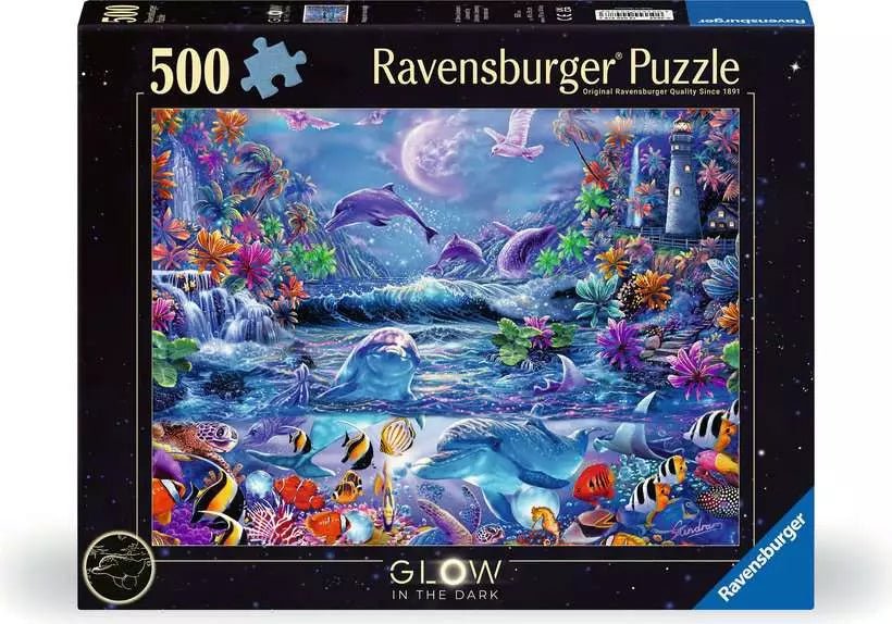 Varázslatos Holdfény - sötétben világít Ravensburger 500 darabos kirakó puzzle (RA-12000478) - puzzlegarden
