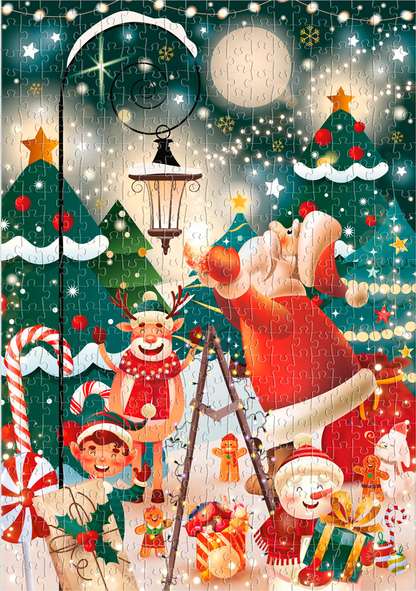 Varázslatos karácsonyi éj Interdruk 500 darabos kirakó puzzle (ID-5902277396020) - puzzlegarden