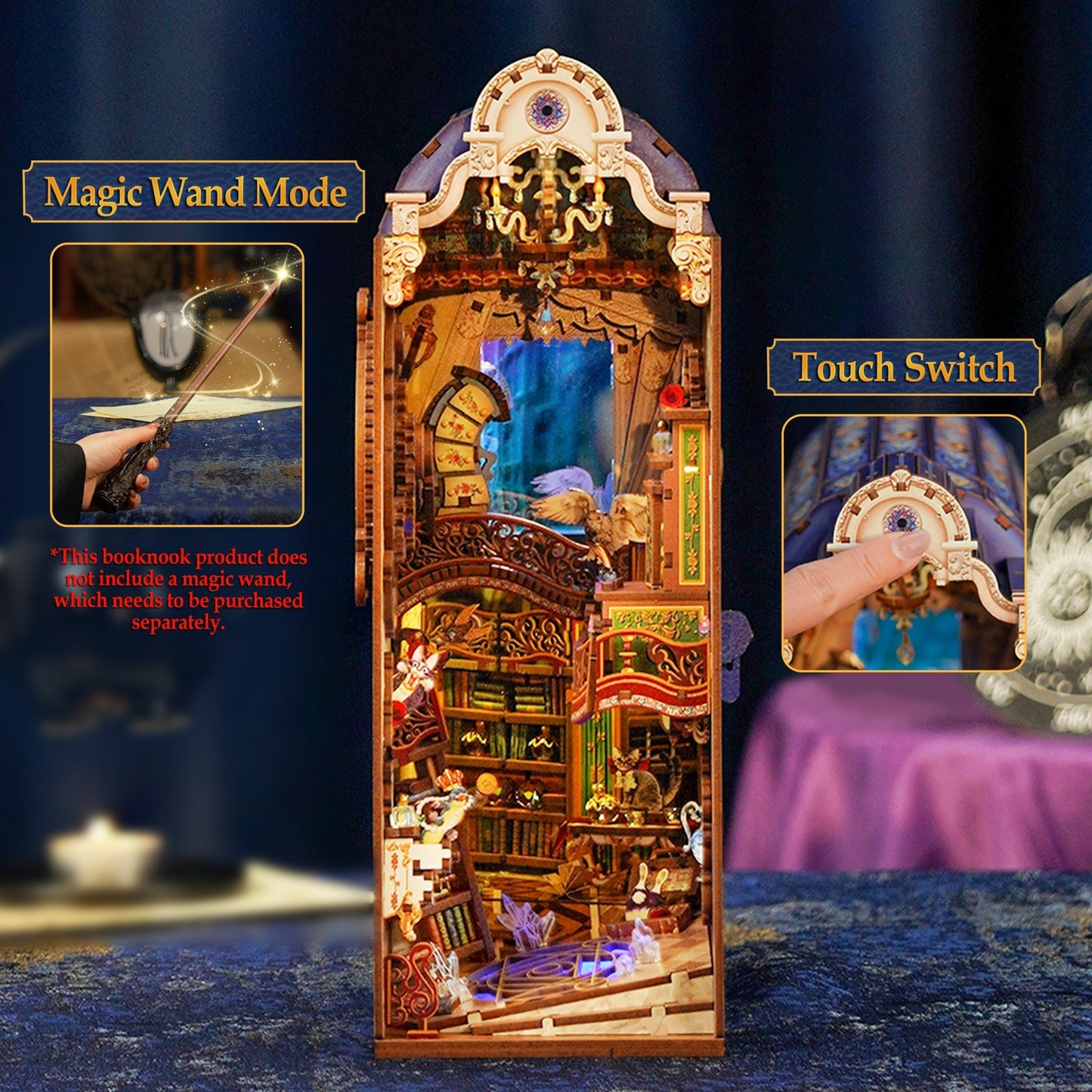 Varázslatos Könyvtár Könyvkuckó Tonecheer 521 darabos kirakó puzzle (TO - TQ134 6971683351342) - puzzlegarden